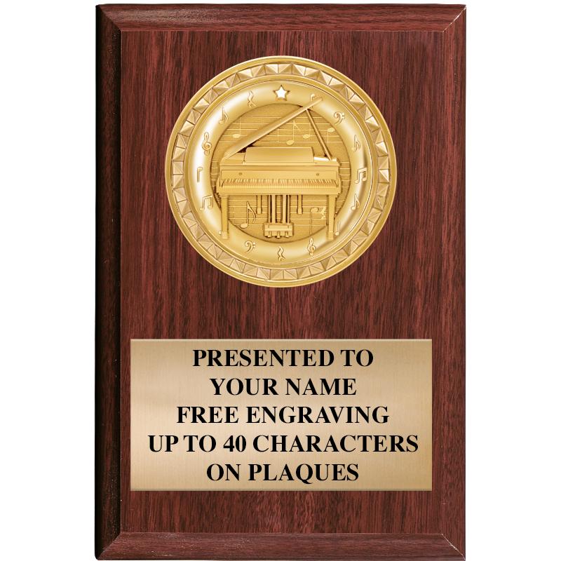 4" X 6" WOOD INSERT PLQ