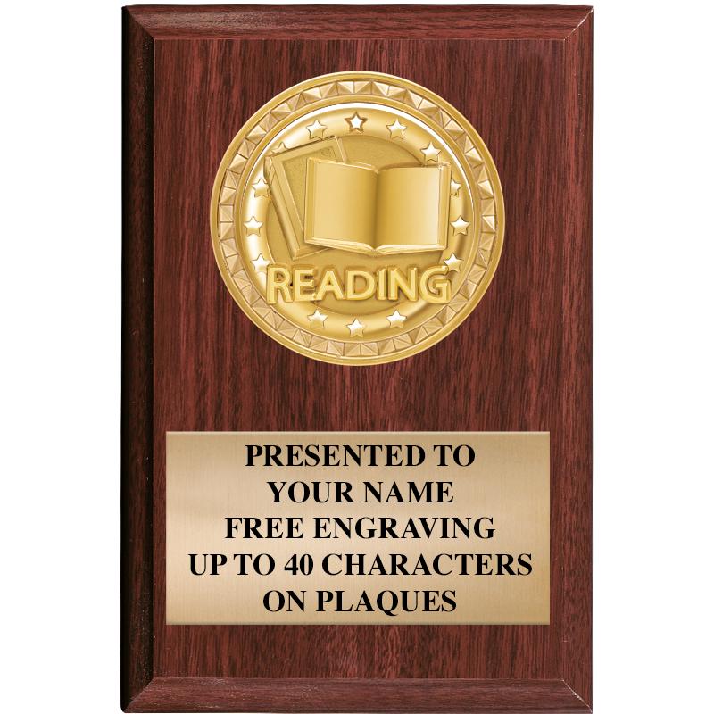 4" X 6" WOOD INSERT PLQ