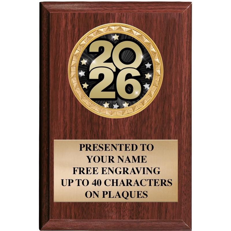 4" X 6" WOOD INSERT PLQ