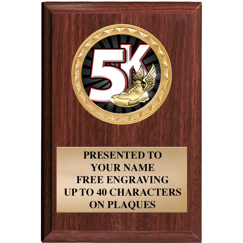 4" X 6" WOOD INSERT PLQ