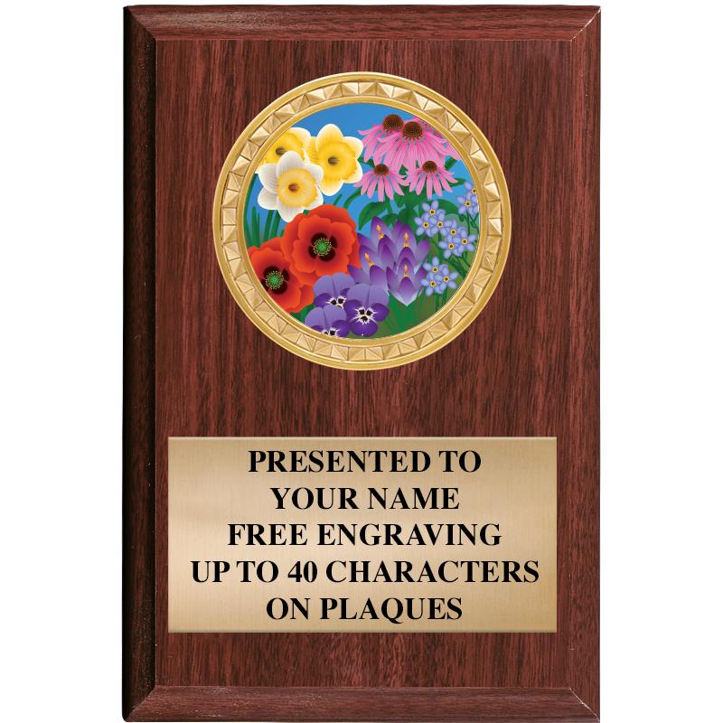 4" X 6" WOOD INSERT PLQ