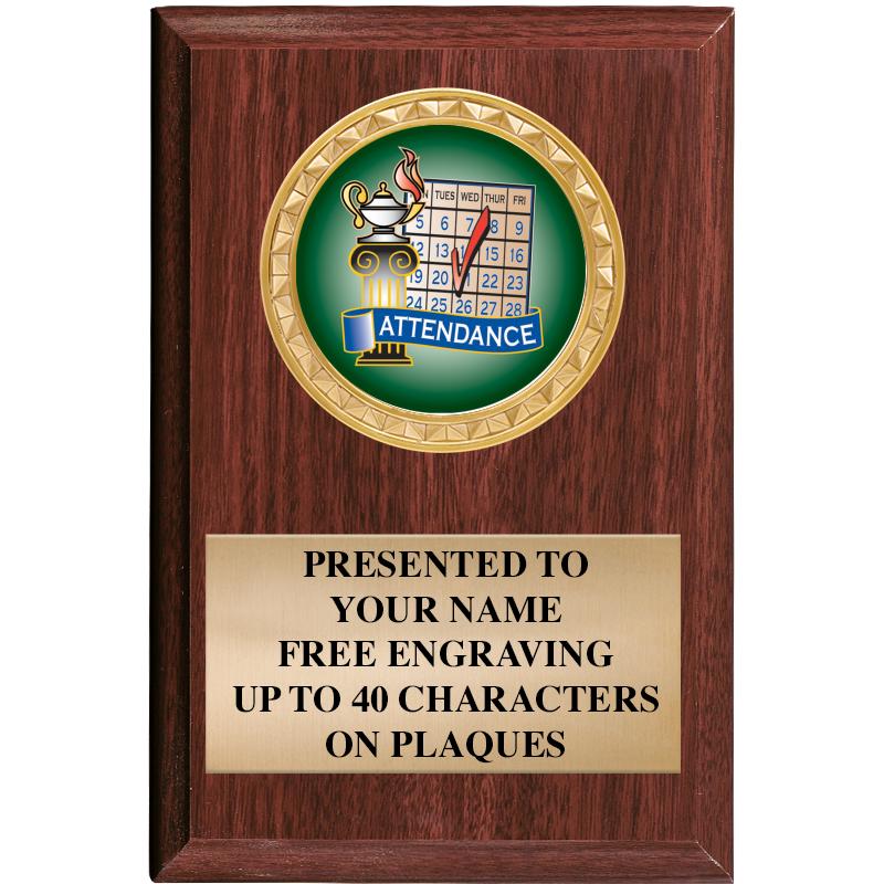 4" X 6" WOOD INSERT PLQ