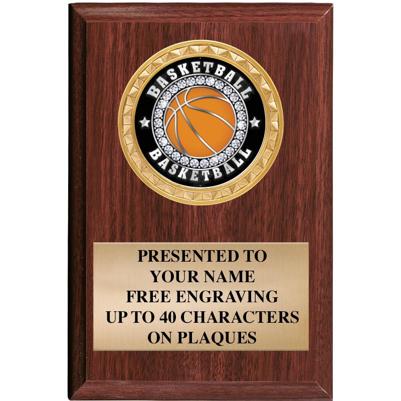 4" X 6" WOOD INSERT PLQ