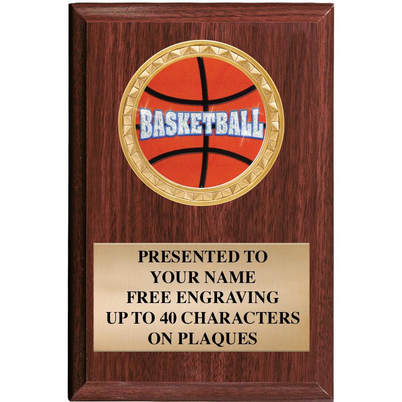 Basketball Plaques Crown Awards