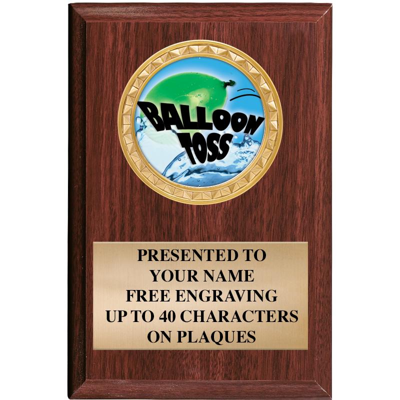 4" X 6" WOOD INSERT PLQ