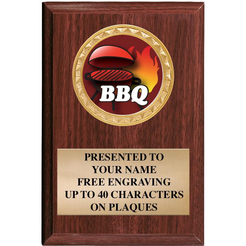 4" X 6" WOOD INSERT PLQ