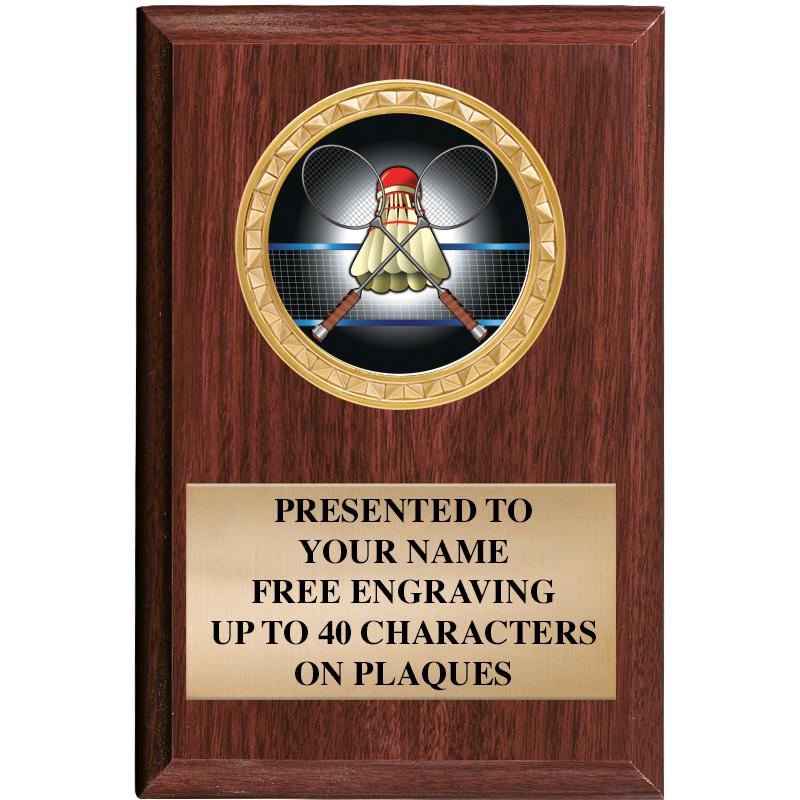 4" X 6" WOOD INSERT PLQ