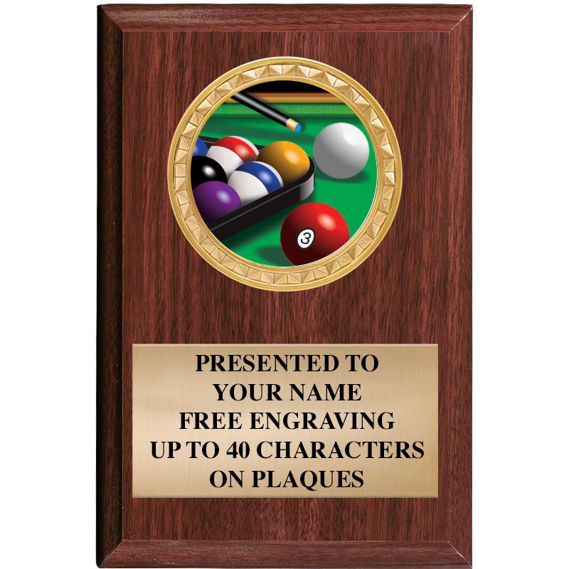 4" X 6" WOOD INSERT PLQ