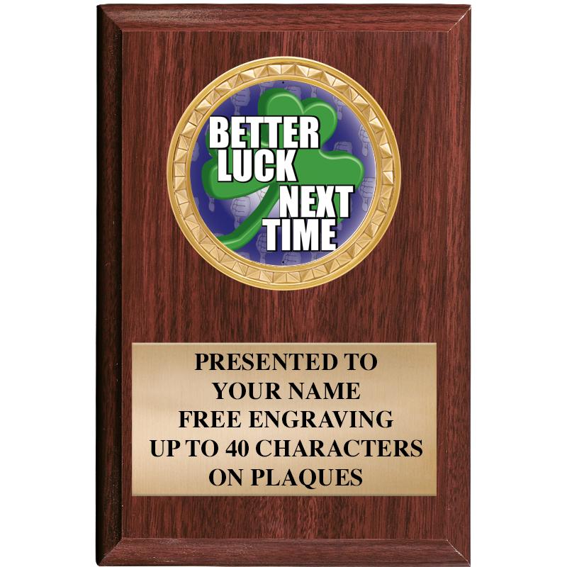 4" X 6" WOOD INSERT PLQ