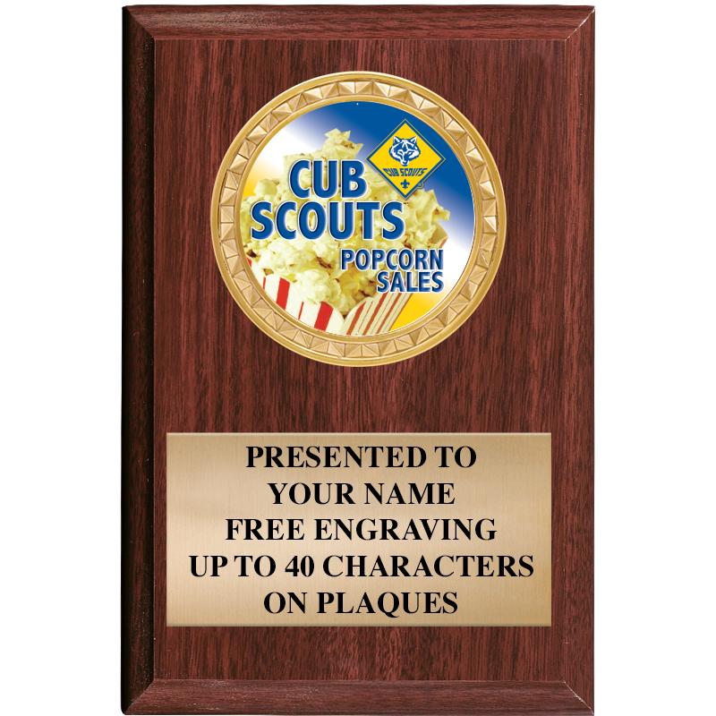 4" X 6" WOOD INSERT PLQ