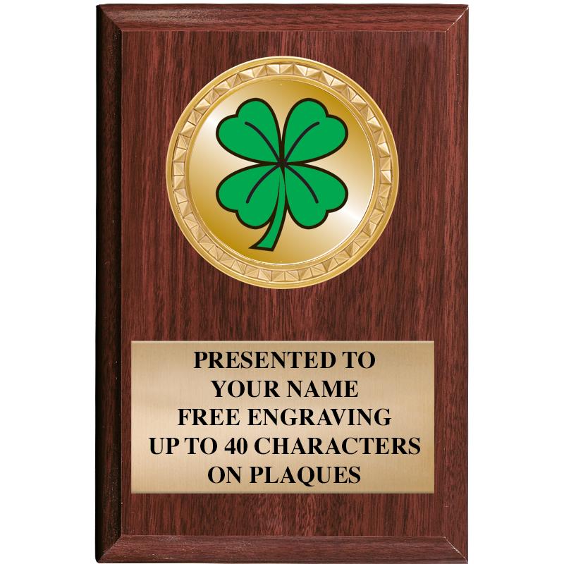 4" X 6" WOOD INSERT PLQ