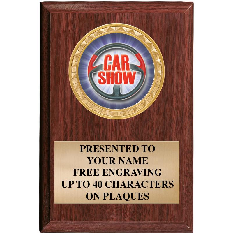 4" X 6" WOOD INSERT PLQ