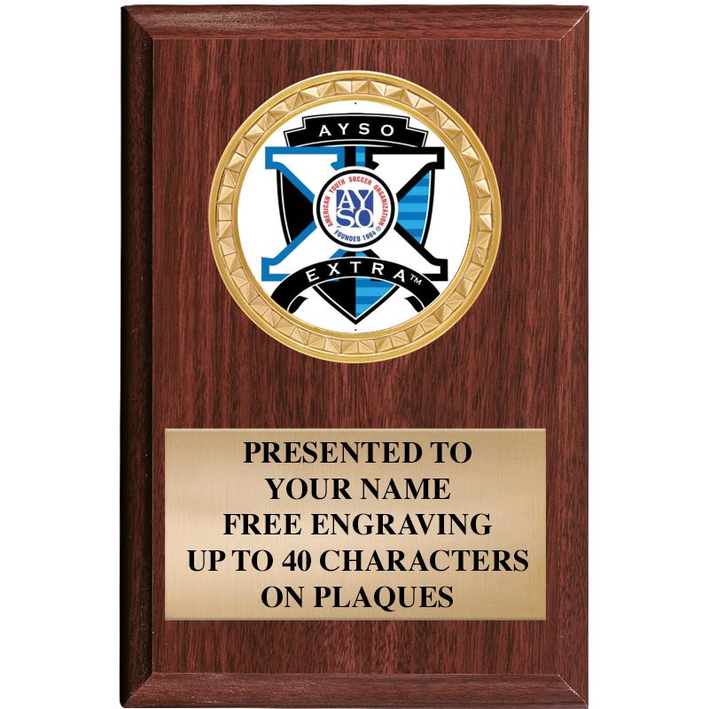 4" X 6" WOOD INSERT PLQ