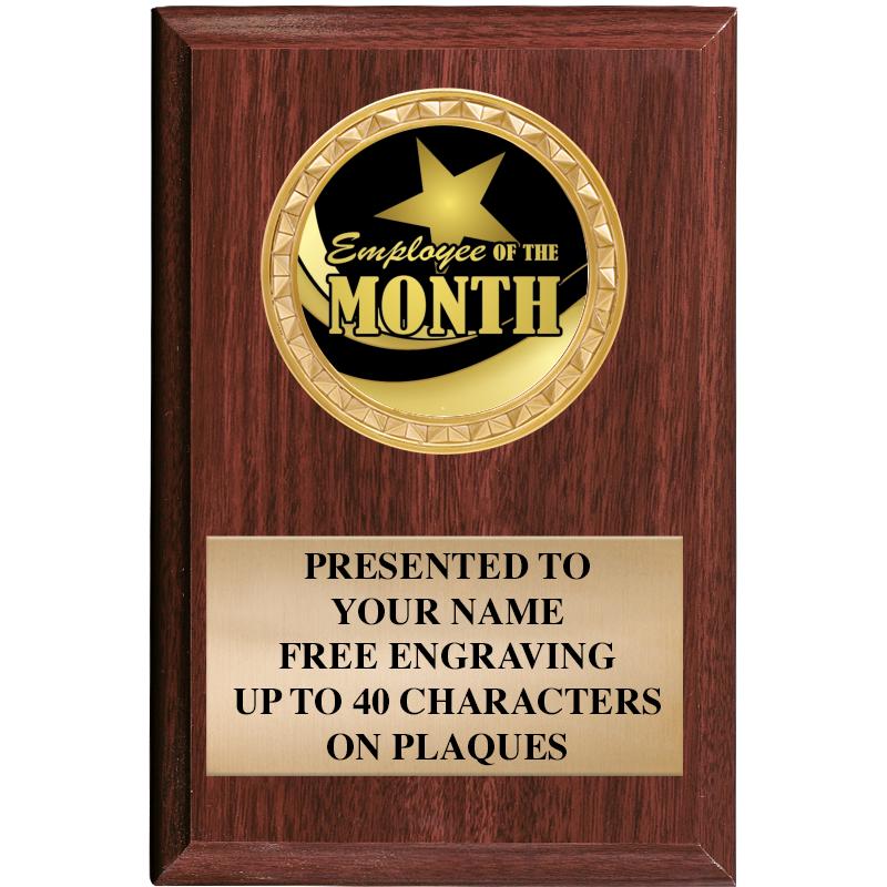 4" X 6" WOOD INSERT PLQ