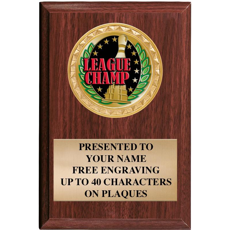 4" X 6" WOOD INSERT PLQ