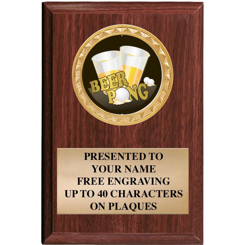 4" X 6" WOOD INSERT PLQ