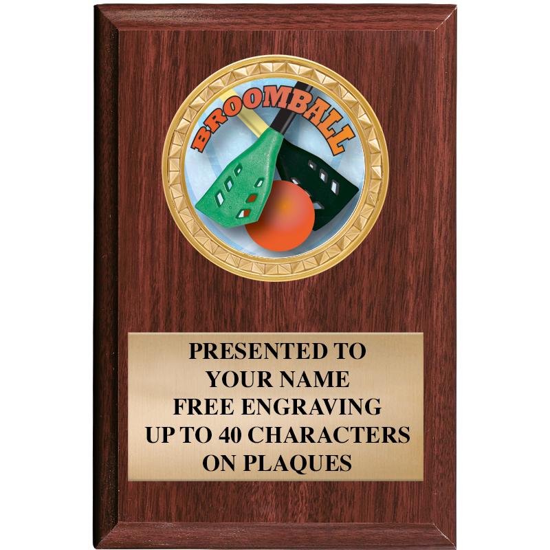 4" X 6" WOOD INSERT PLQ