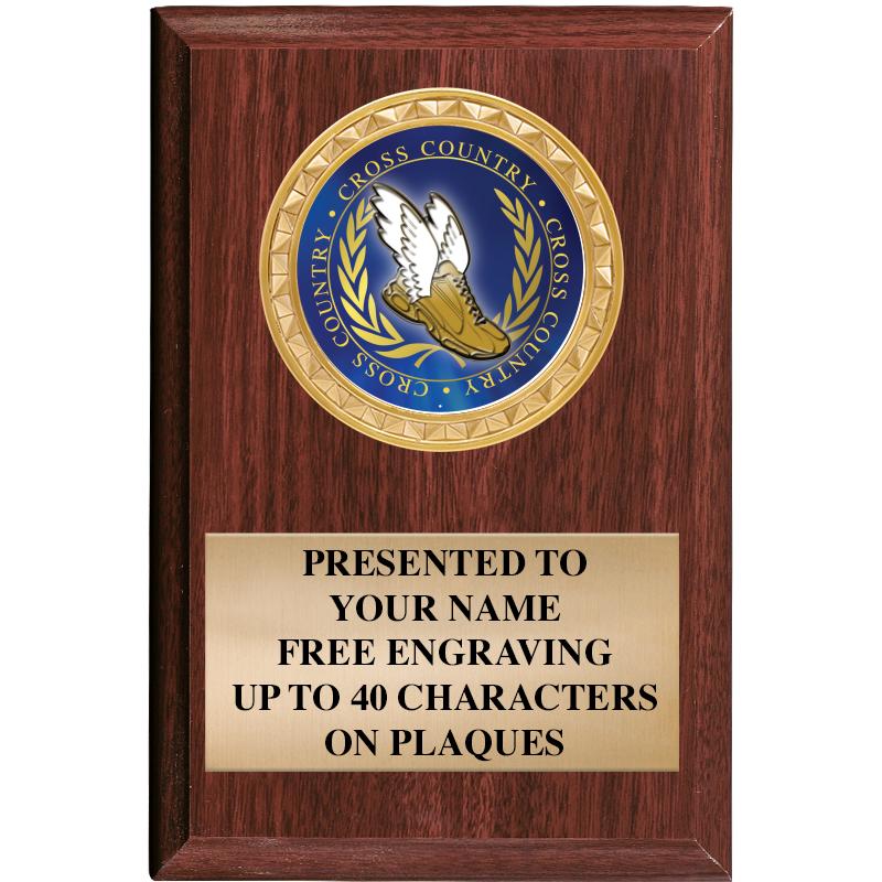 4" X 6" WOOD INSERT PLQ