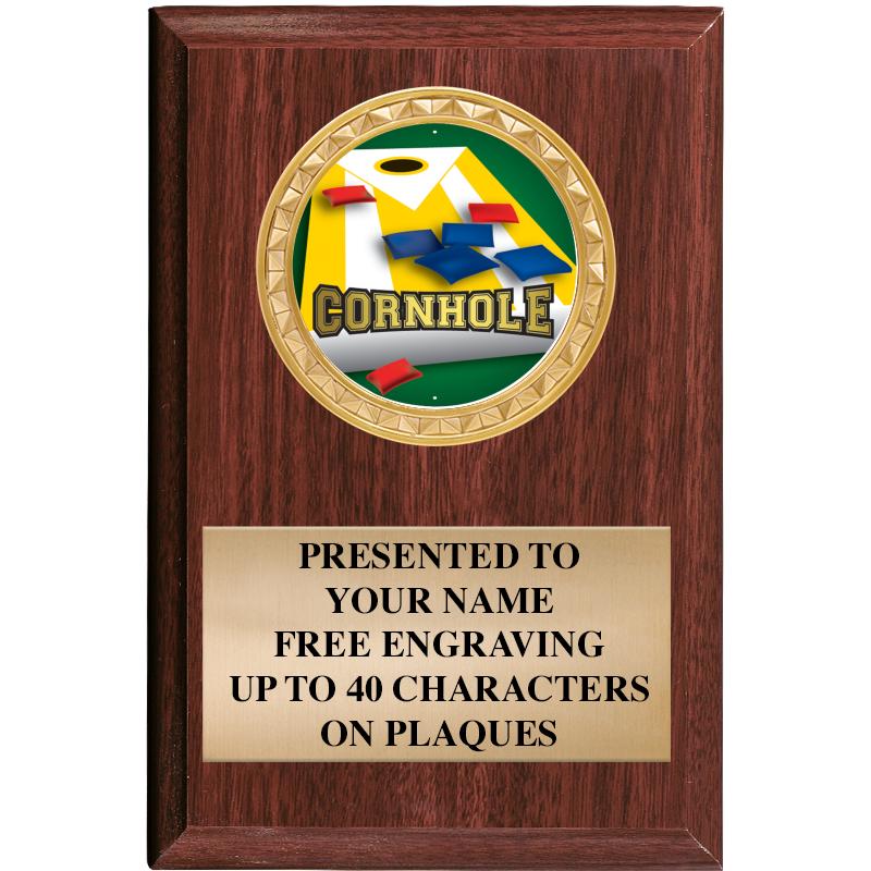 4" X 6" WOOD INSERT PLQ