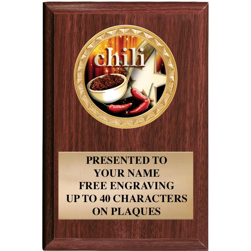 4" X 6" WOOD INSERT PLQ