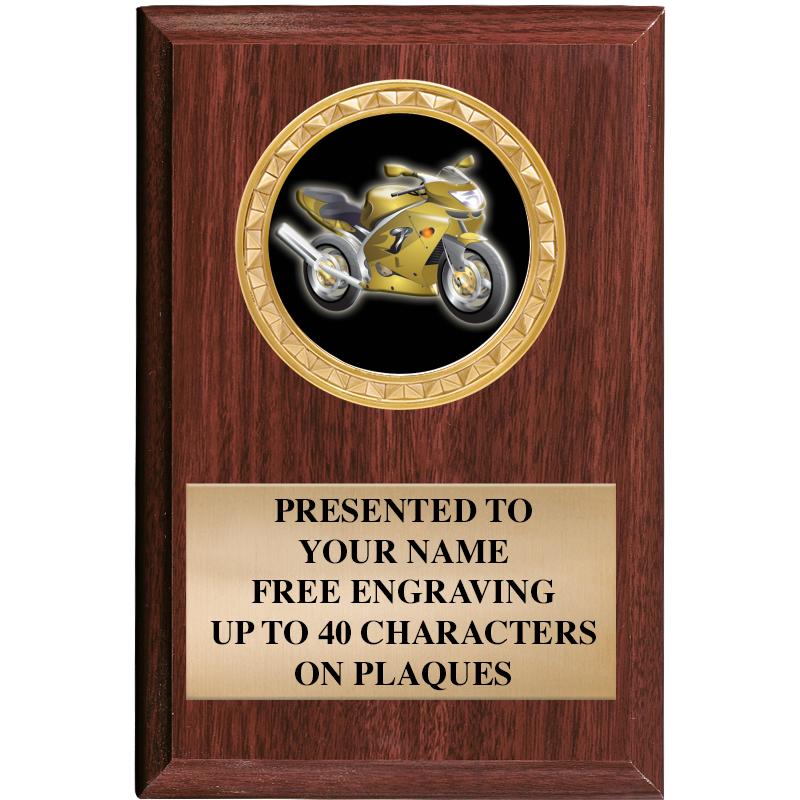 4" X 6" WOOD INSERT PLQ