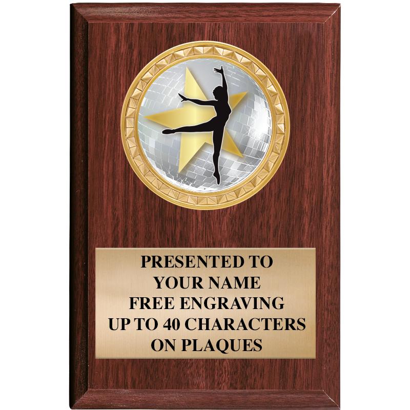 4" X 6" WOOD INSERT PLQ