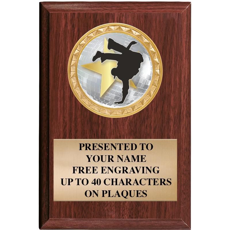 4" X 6" WOOD INSERT PLQ