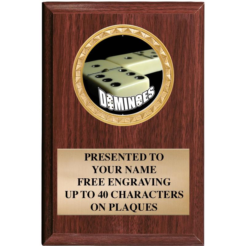 4" X 6" WOOD INSERT PLQ