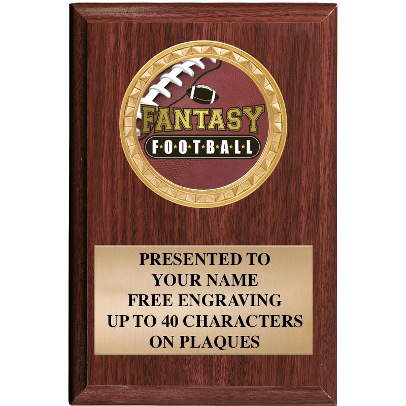 4" X 6" WOOD INSERT PLQ