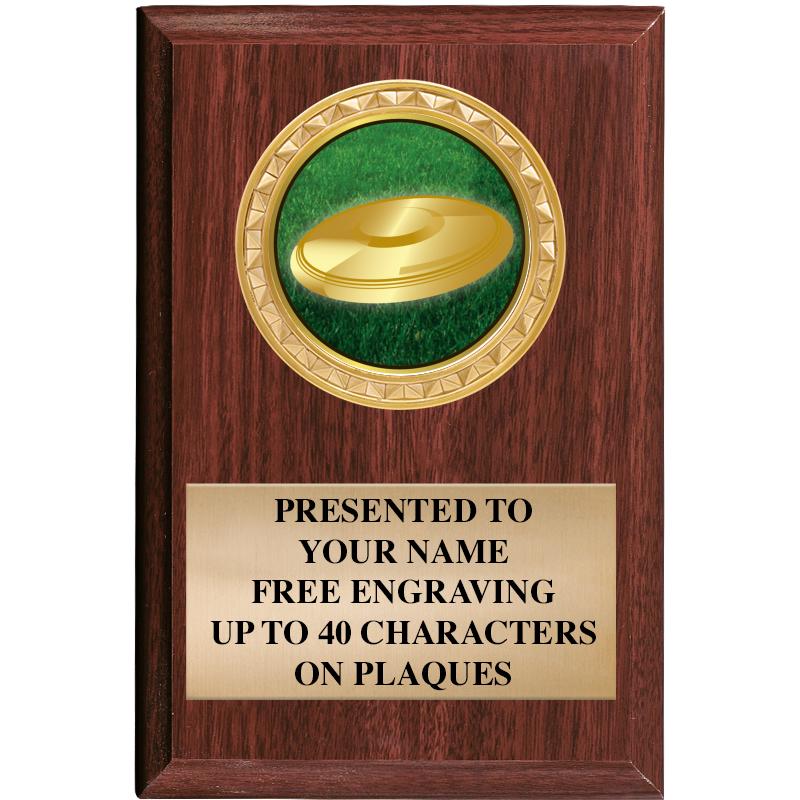 4" X 6" WOOD INSERT PLQ