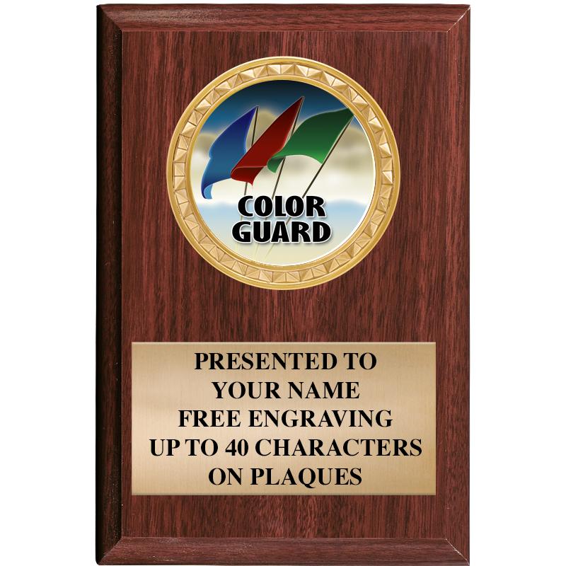 4" X 6" WOOD INSERT PLQ