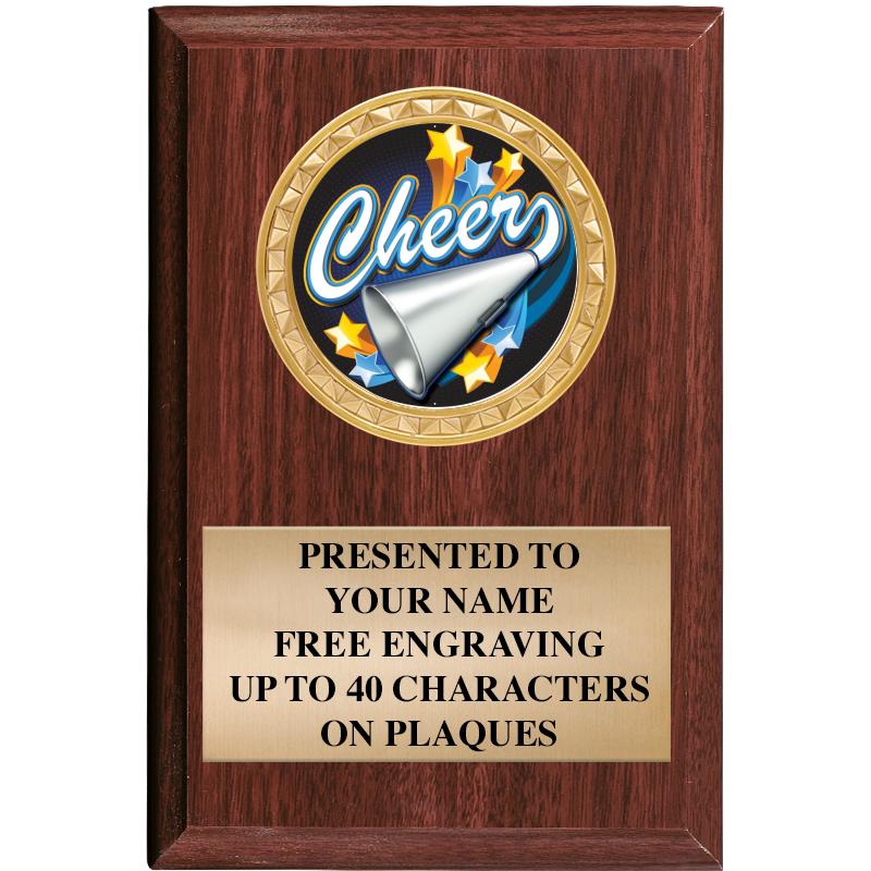 4" X 6" WOOD INSERT PLQ