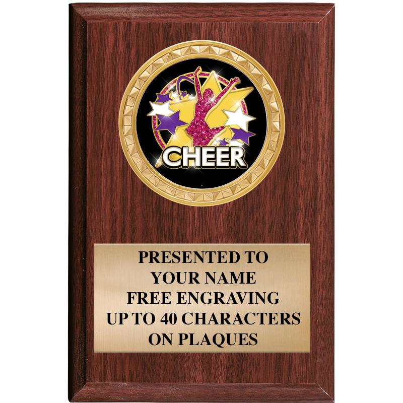 4" X 6" WOOD INSERT PLQ