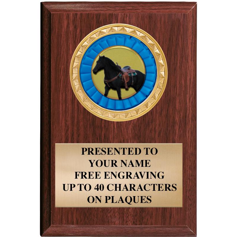 4" X 6" WOOD INSERT PLQ