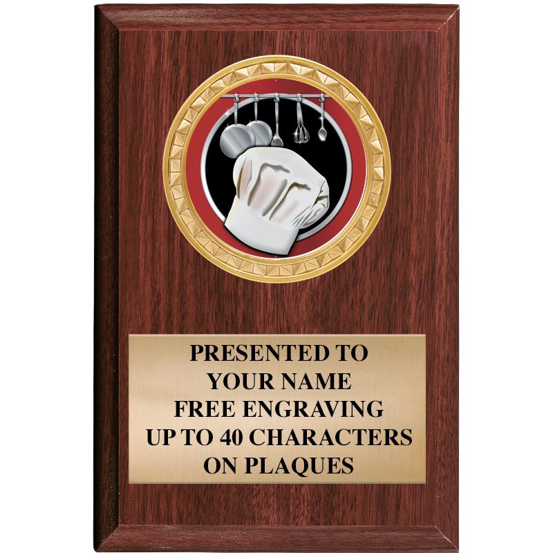 4" X 6" WOOD INSERT PLQ