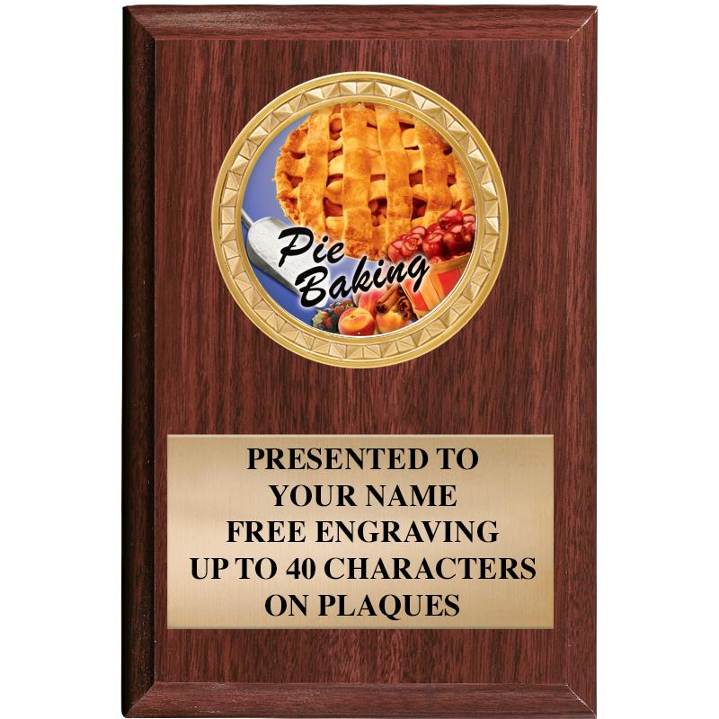 4" X 6" WOOD INSERT PLQ