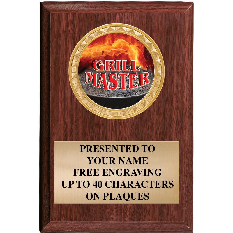 4" X 6" WOOD INSERT PLQ