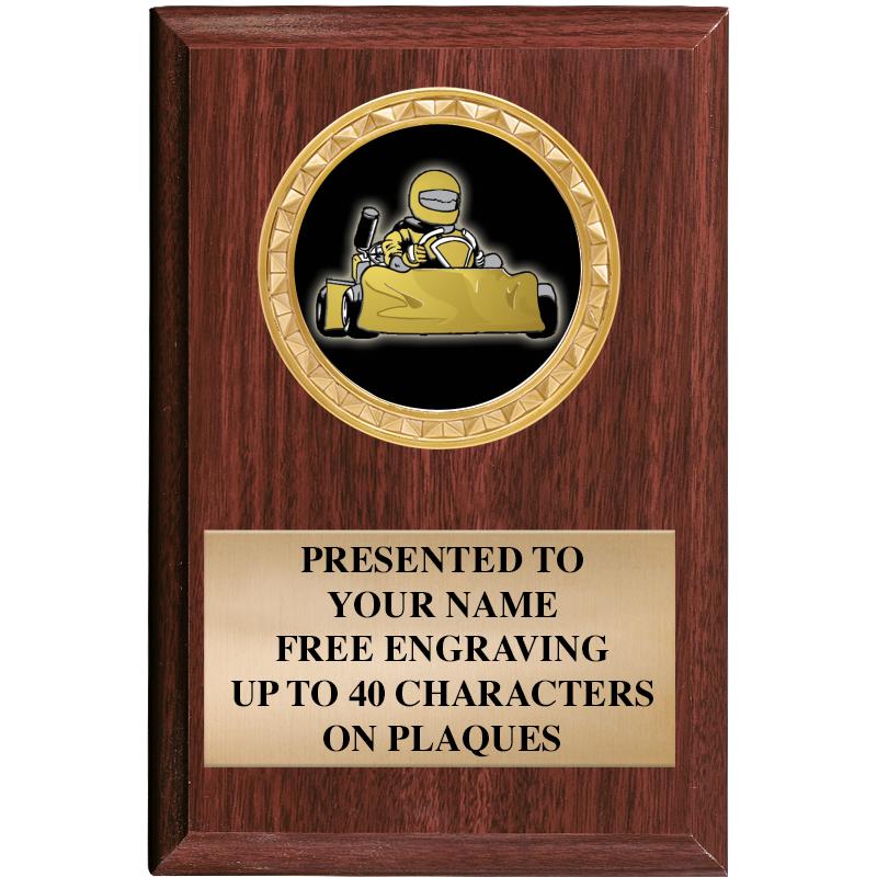 4" X 6" WOOD INSERT PLQ