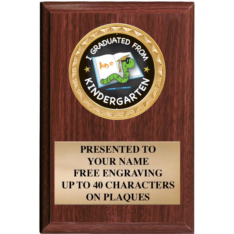 4" X 6" WOOD INSERT PLQ