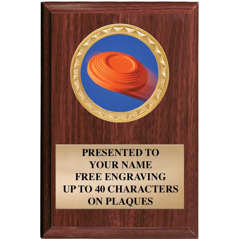 4" X 6" WOOD INSERT PLQ