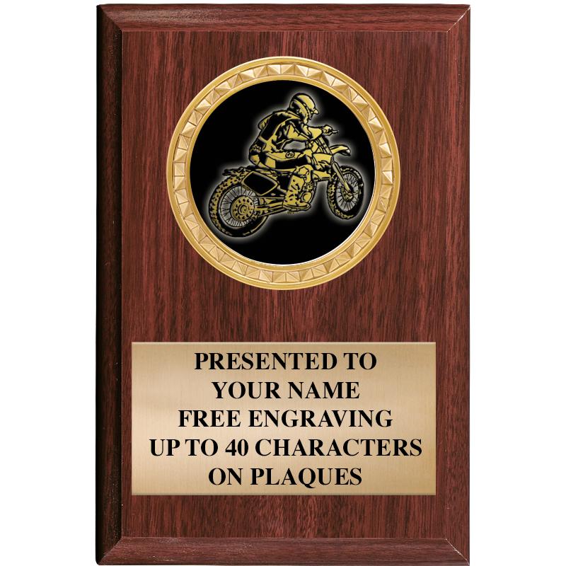 4" X 6" WOOD INSERT PLQ