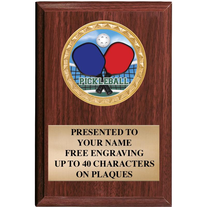 4" X 6" WOOD INSERT PLQ