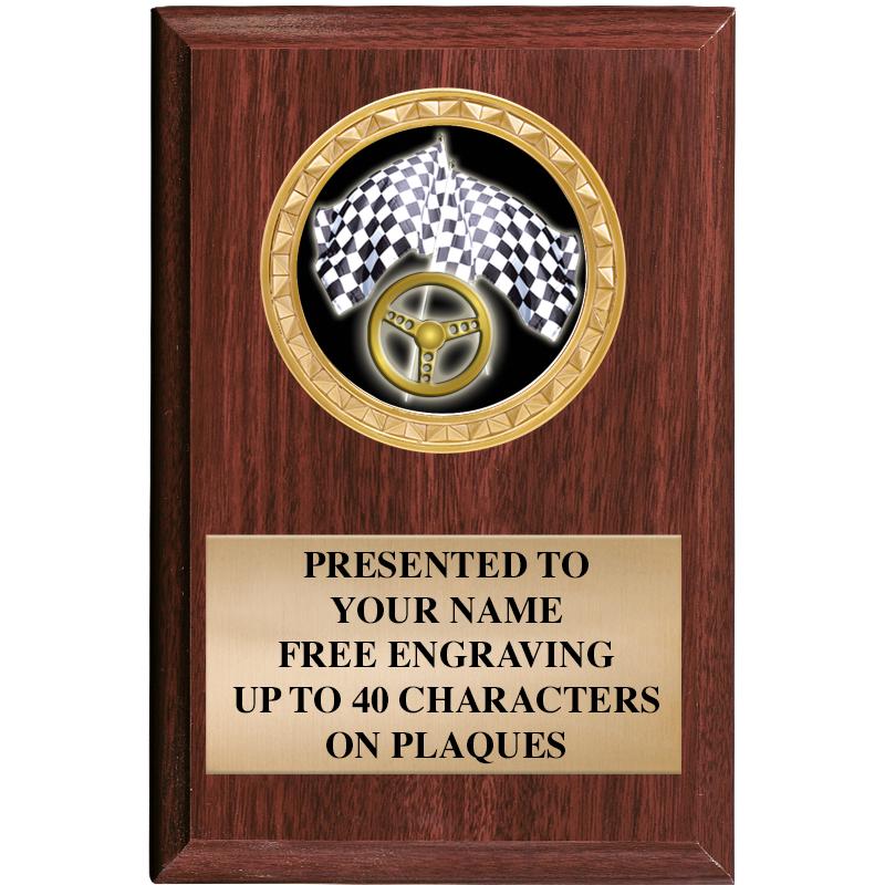 4" X 6" WOOD INSERT PLQ