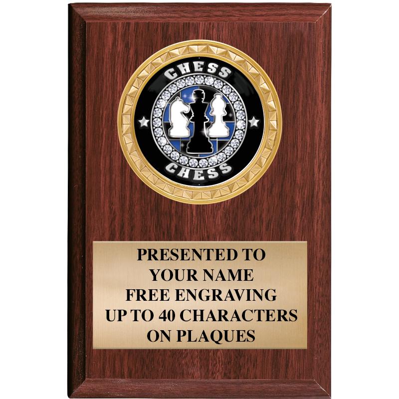 4" X 6" WOOD INSERT PLQ