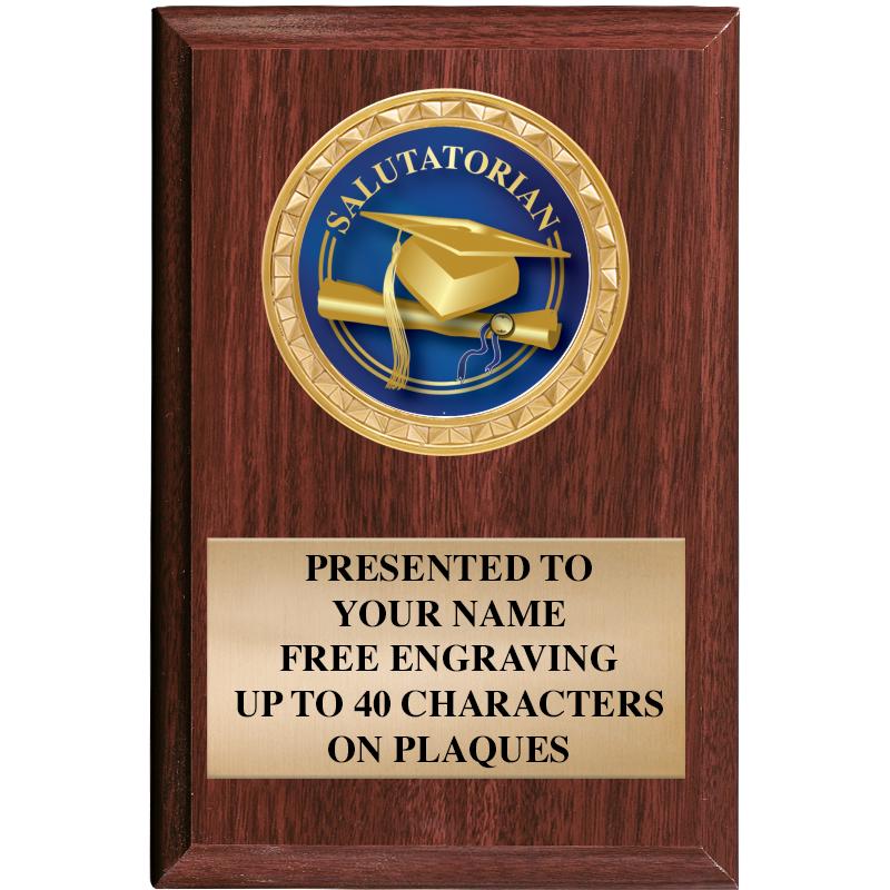 4" X 6" WOOD INSERT PLQ