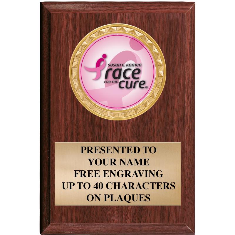 4" X 6" WOOD INSERT PLQ