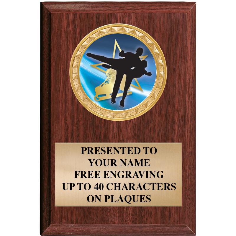 4" X 6" WOOD INSERT PLQ