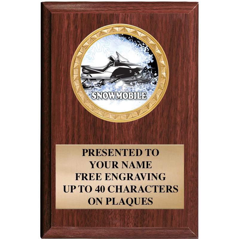 4" X 6" WOOD INSERT PLQ