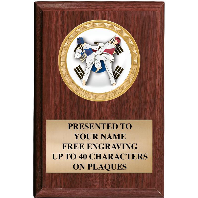 4" X 6" WOOD INSERT PLQ