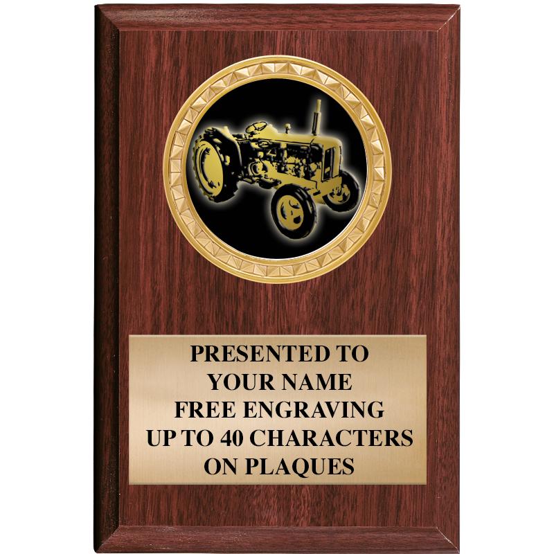 4" X 6" WOOD INSERT PLQ